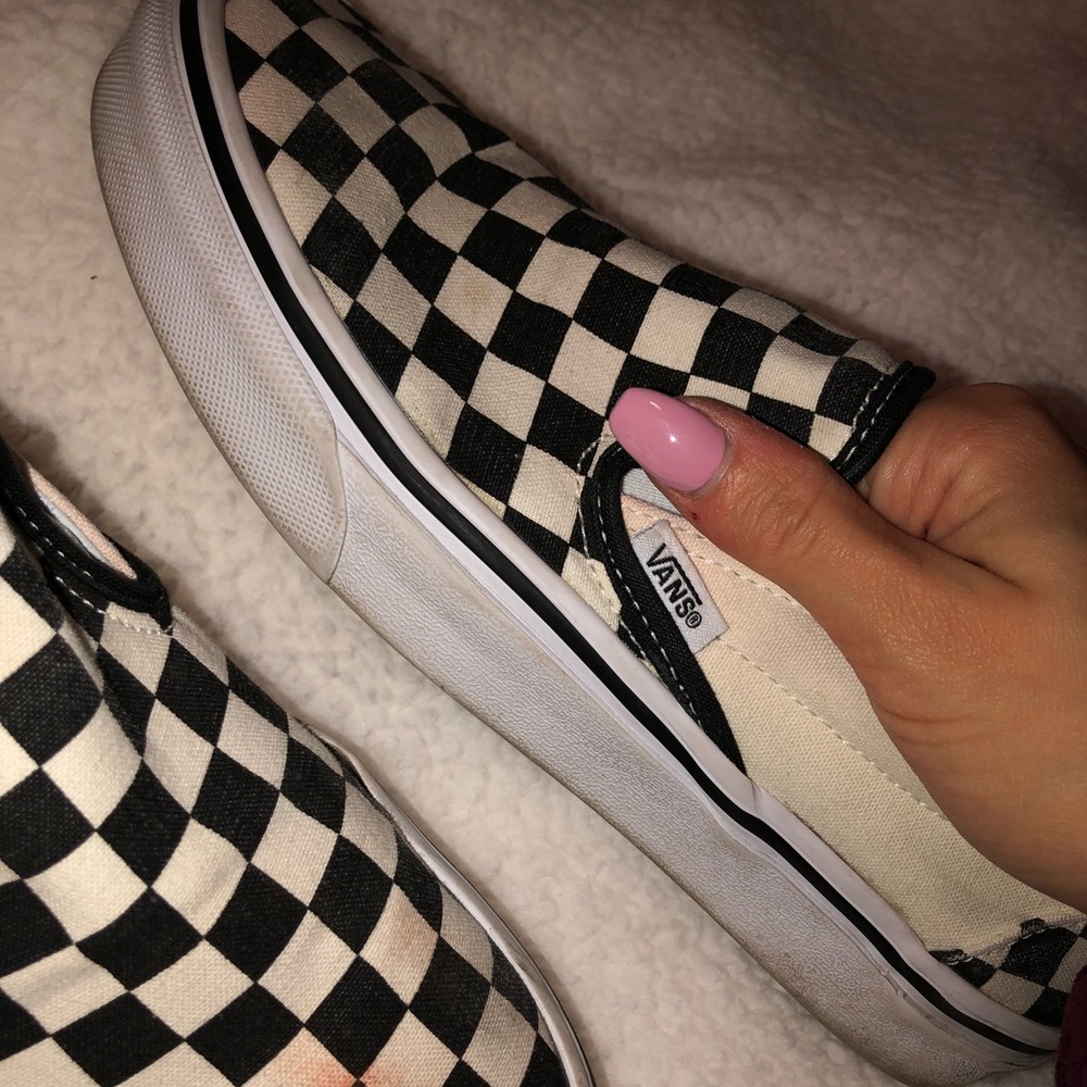 Checkered Vans !!